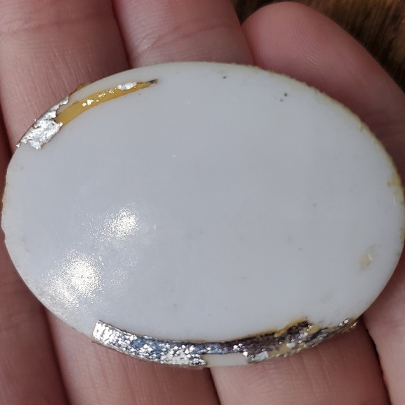 Into the garden cabochon antique - Picture 3 of 3